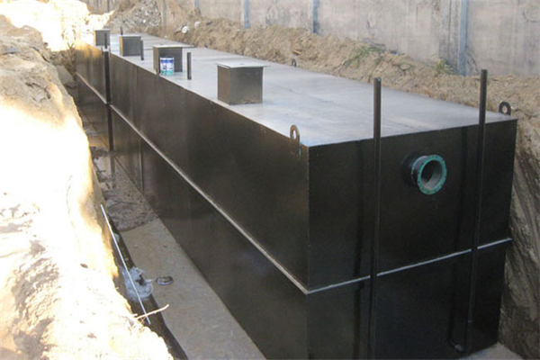 地下埋设式生活污水处理设备的特点和操作流程